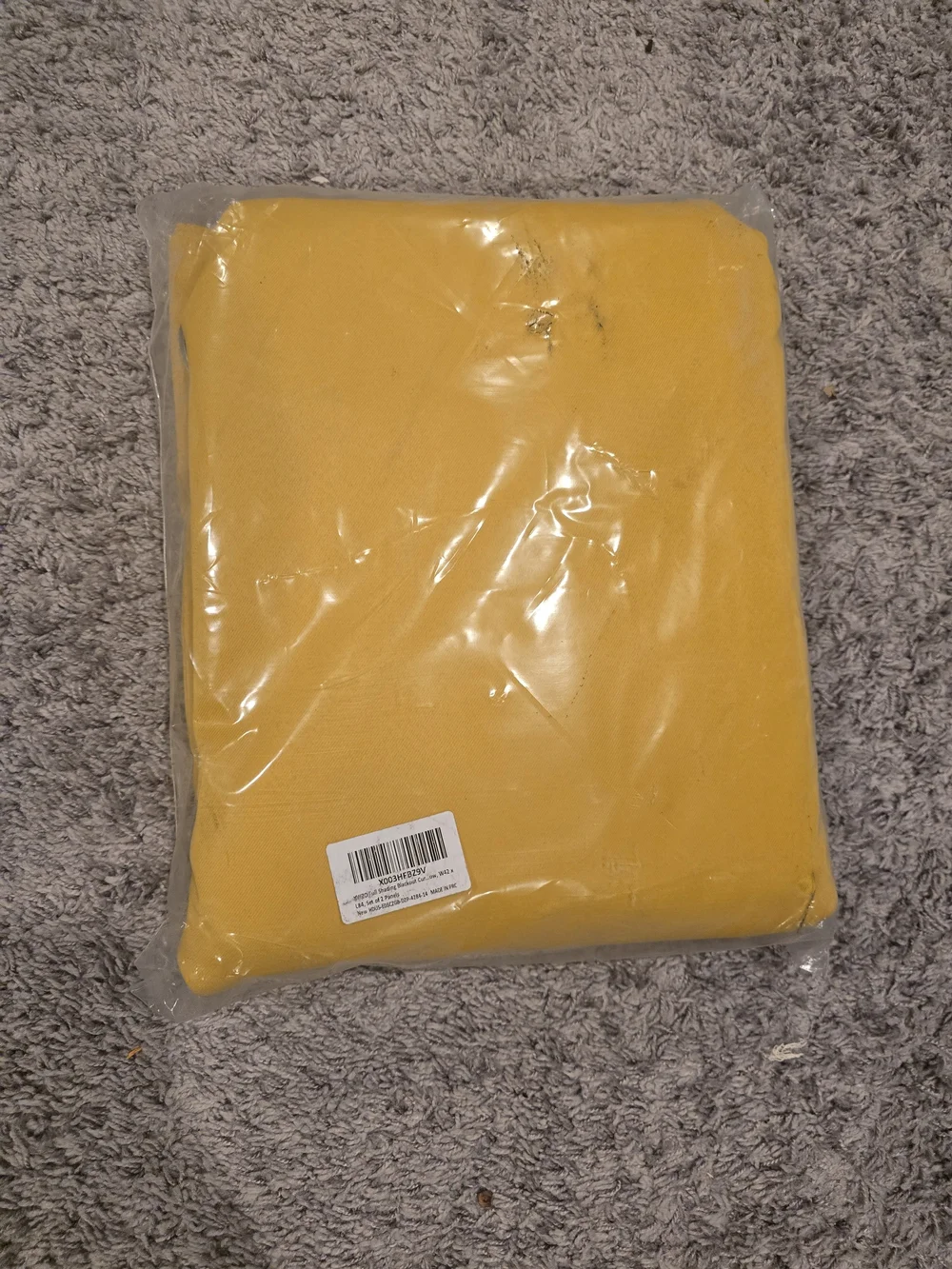 Set Of 2 W42 x L84 Mustard Blackout Curtains - NEW!